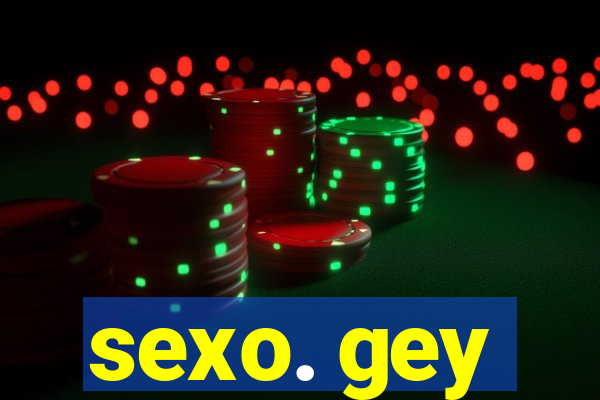 sexo. gey
